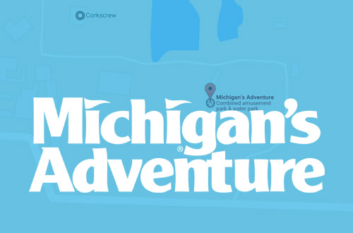 Michigan's Adventure Directions
